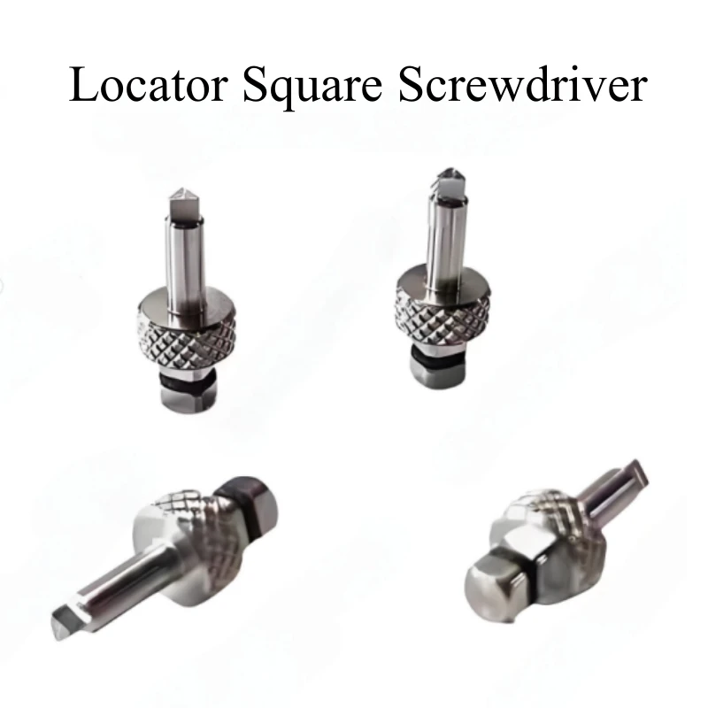 Dental Locator Abutment Driver Titanium Alloy Manual Screwdriver Torque Wrench Dentist Tool Compatible Osstem Dentium System
