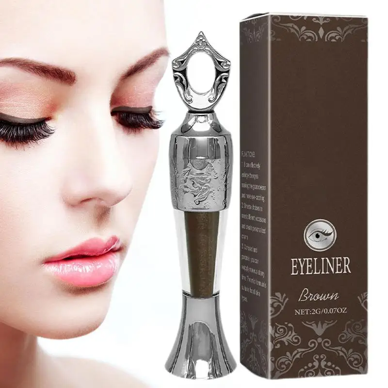 Eye Liner Liquid 2g Long Lasting Moisturizing Liquid Eyebrow Pens Eyebrow Eye Makeup Smudge Proof Eye Liner Pencil