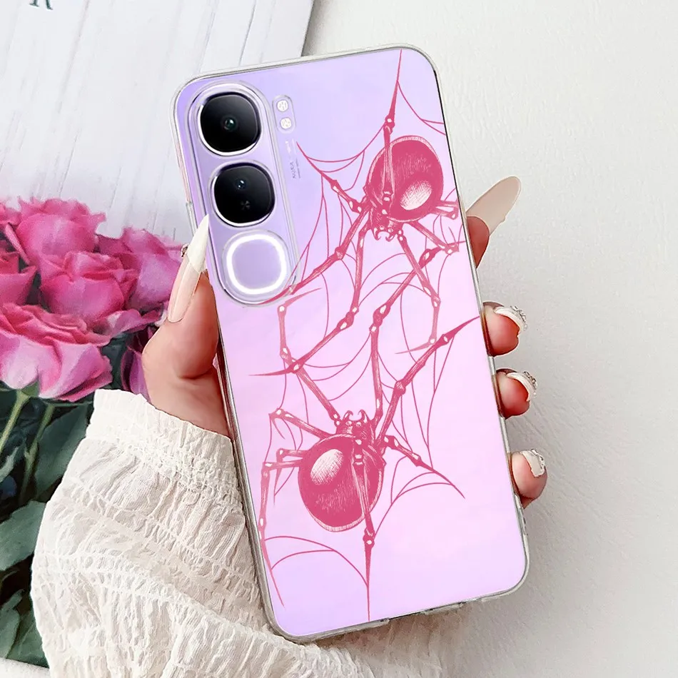 Phone Case For Vivo V40 Lite 4G 5G V40Lite (IDN) V40E V40 Pro V 40 SE New Fashion Cool Design Soft Silicone TPU Slim Cases