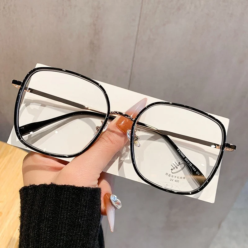 Anti-Strahlungs-Blaulicht-Brille mit austauschbaren Gläsern, Computerbrille von hoher Qualität