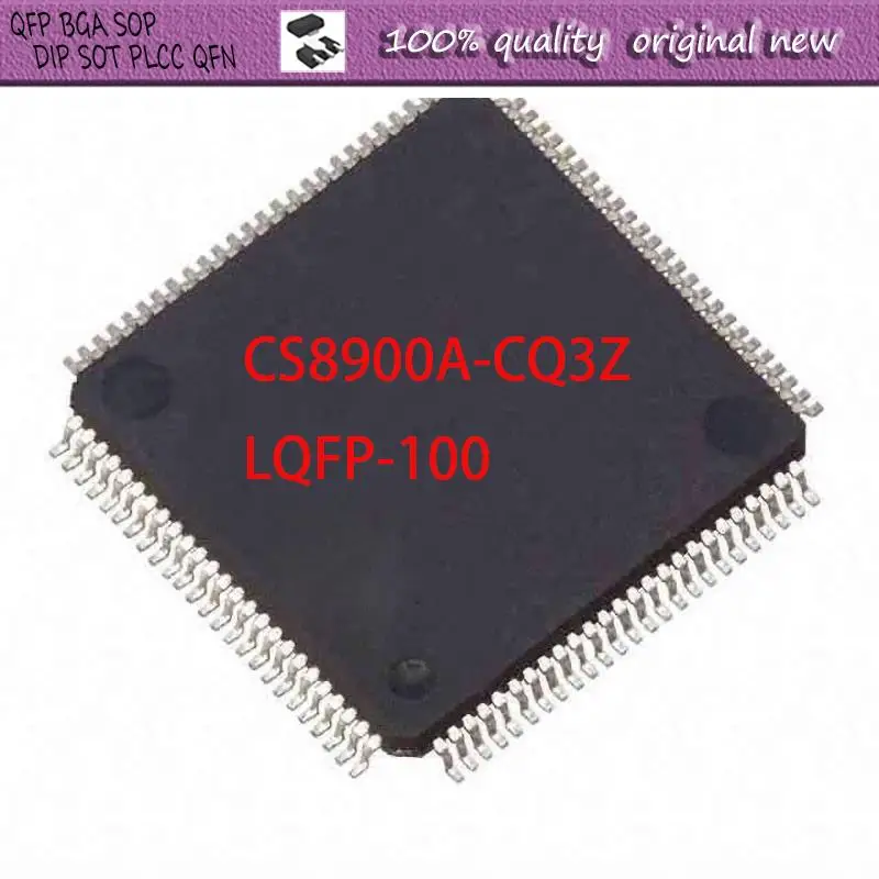 

NEW 2PCS/LOT CS8900A-CQ3Z CS8900A-CQ LQFP-100