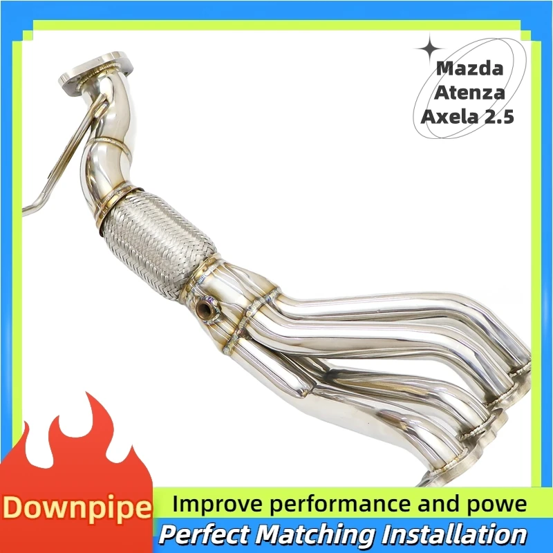 Suitable for Mazda AtenzaAxela 2.5 2012-2022 Exhaust manifold Exhaust heads High Performance exhaust pipes downpipes