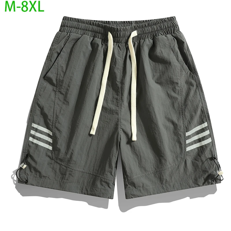 2023 Men Summer Fashion Casual Lightweight Sports Shorts Men Quick Drying Comfortable Breathable Big Size Straight Men Shorts