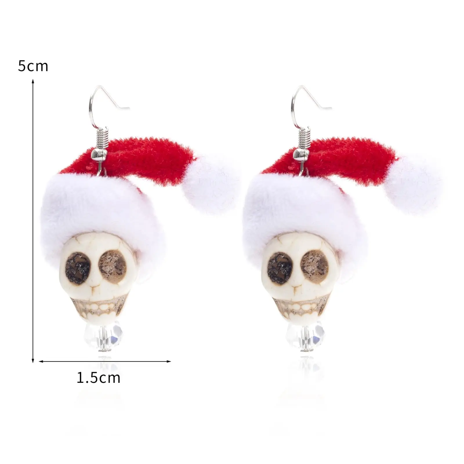 Skull Punk Unisex Earrings Christmas Halloween Earrings Gothic earrings