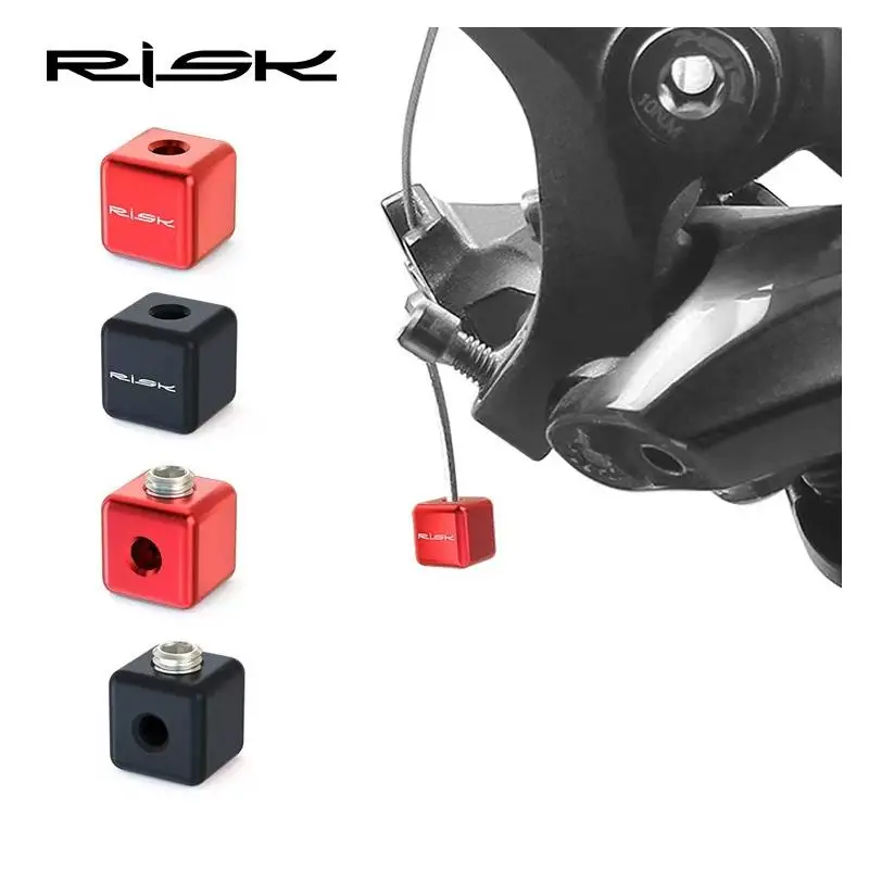 AliExpress NONE RISK 2pcs Bicycle Inner Line Tail Cap Aluminum MTB Bike Shift & Brake Wire Core Cover Mountain Road Folding Inner Cable Cap