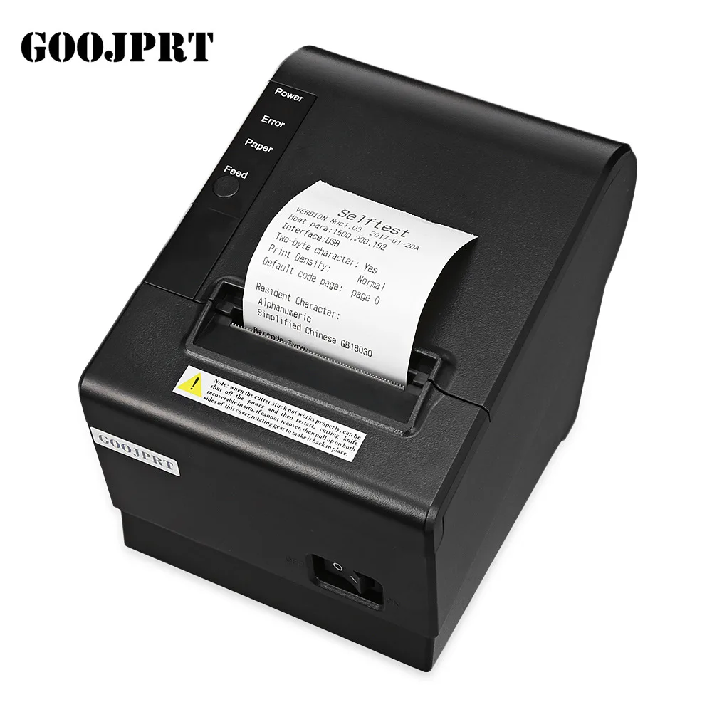 Mini portable 58mm thermal small ticket printer USB + Blue/tooth intelligent printing