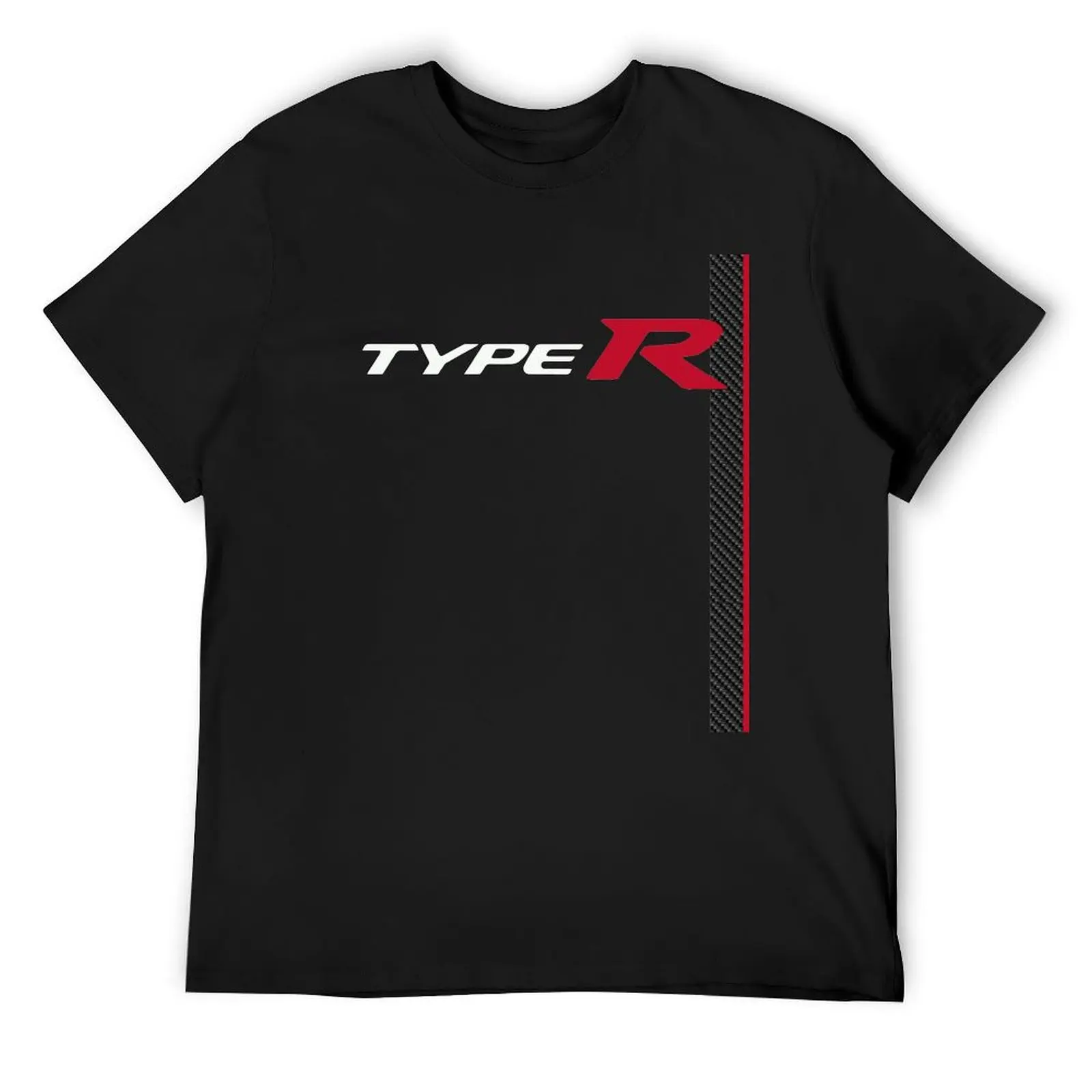 Honda Civic Type R Racing Stripe Carbon Fk8 T-Shirt plain for a boy mens tall t shirts