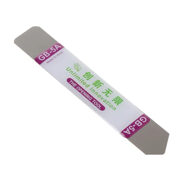 E9LB Thin Metal Opening Spudger Pry Tool Bar Opener for i Phone for Smart Phone Scree