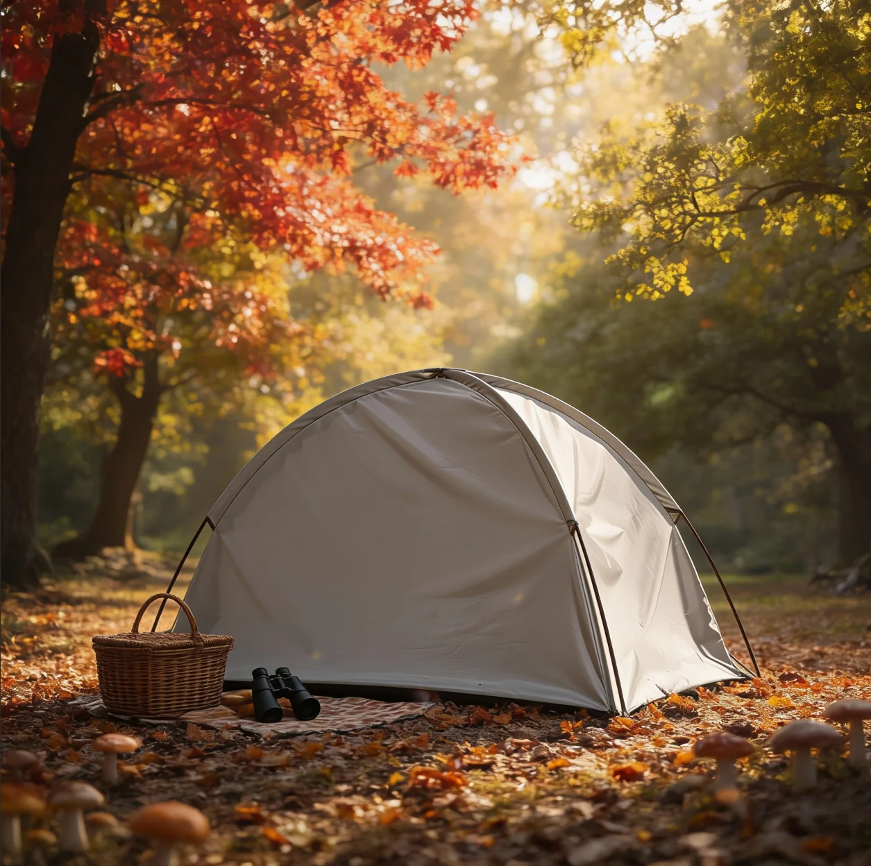 Custom Lightweight Aluminum Four-Season Round Tent Single Layer with New Design Oxford Fabric for Easy Installation Waterproof