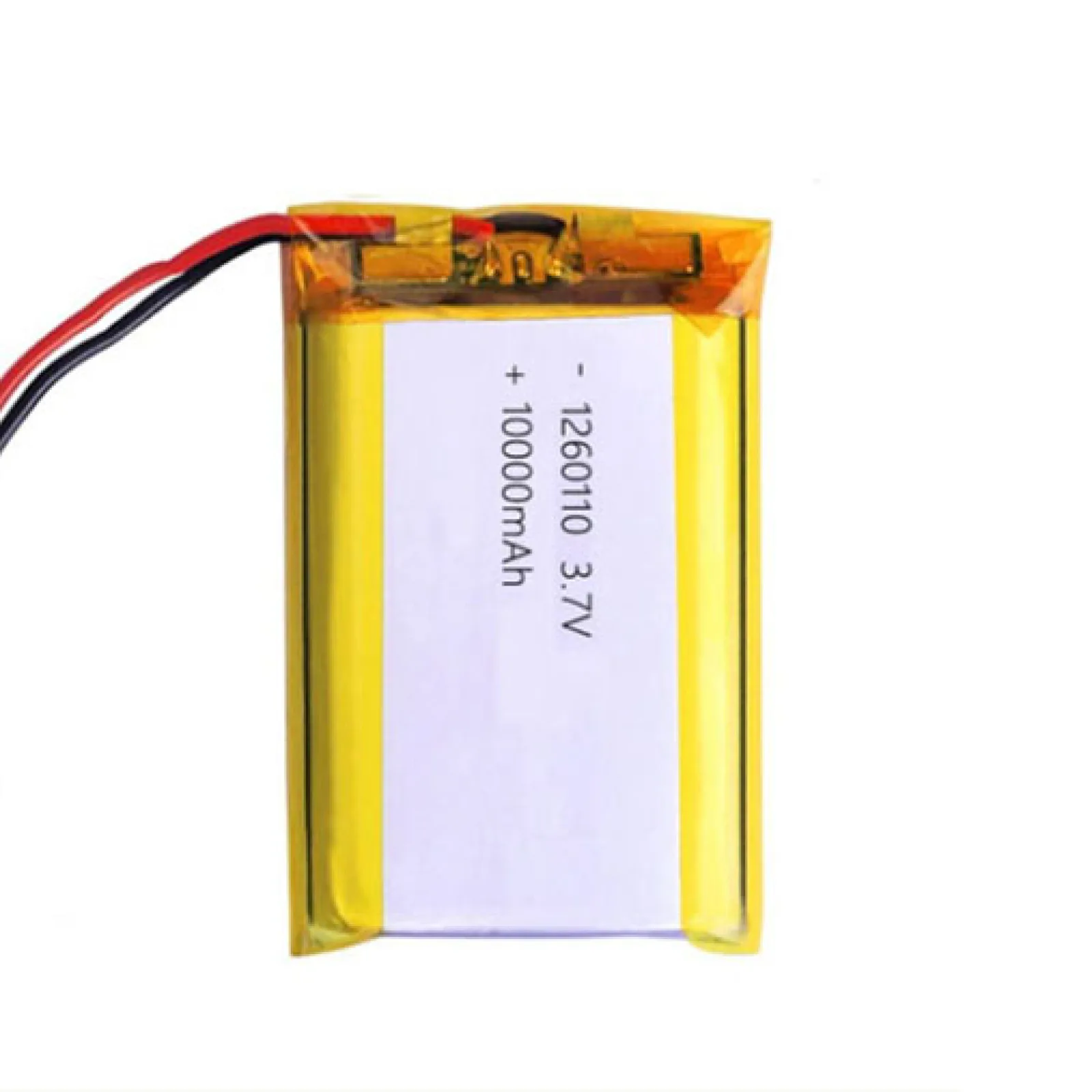 Rechargeable 3.7V 10000mAh 1260110 Polymer Ion Battery CAMERA MP3 DVD CHARGING TREASURE POWER MP4 GPS SMART WATCH POWER BANK