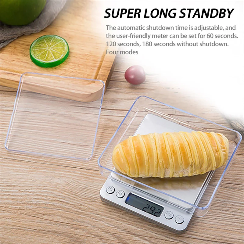 Digital Kitchen Scale 0.01g/0.1g Small Jewelry Scale Food Scales Digital Weight Gram and Oz Digital Gram Scale with LCD/ Tare