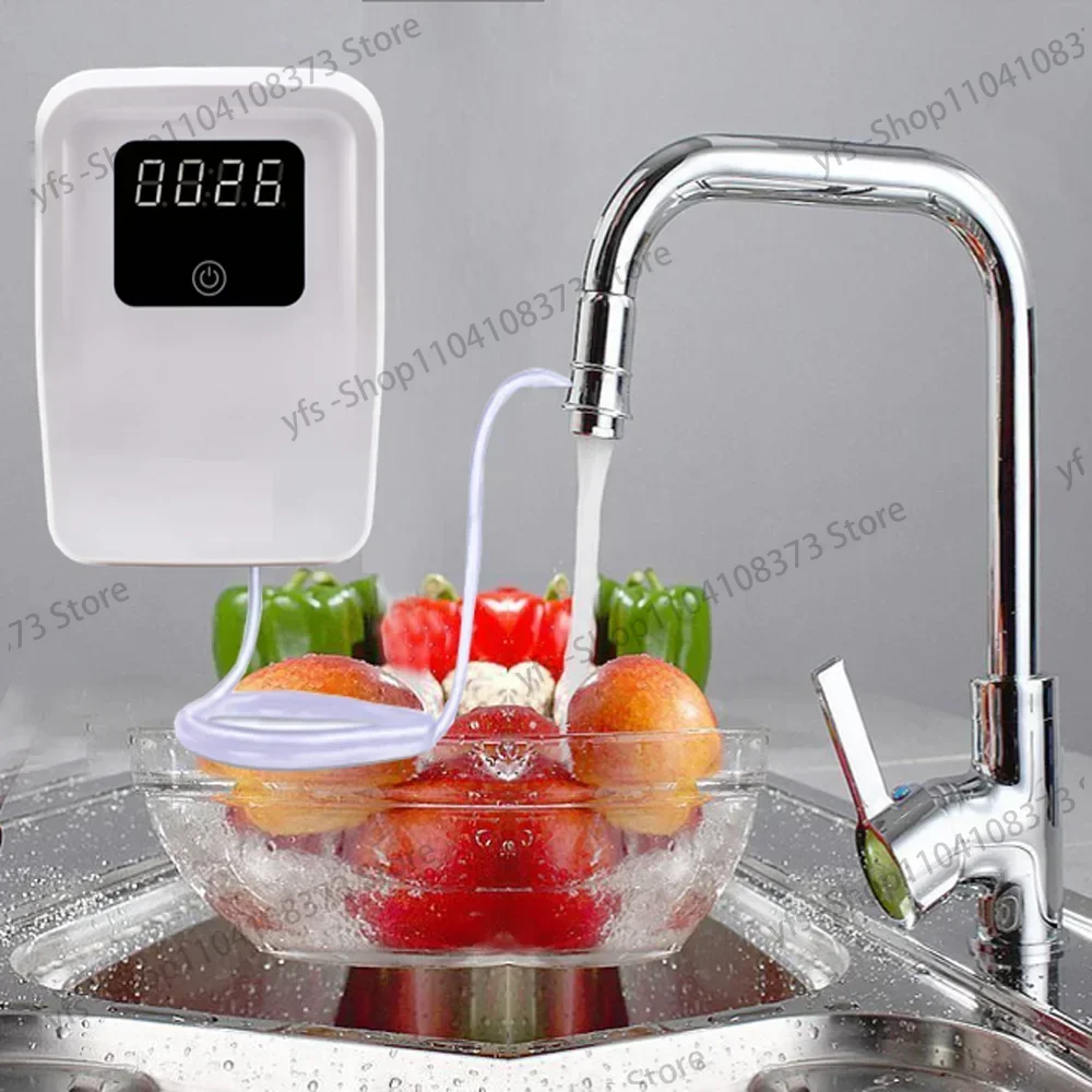 German Kitchen Smart Ozone Tap Faucet Mounted Auto Water Ozone Generator Water Purifier with SS304 Ozone Mixer