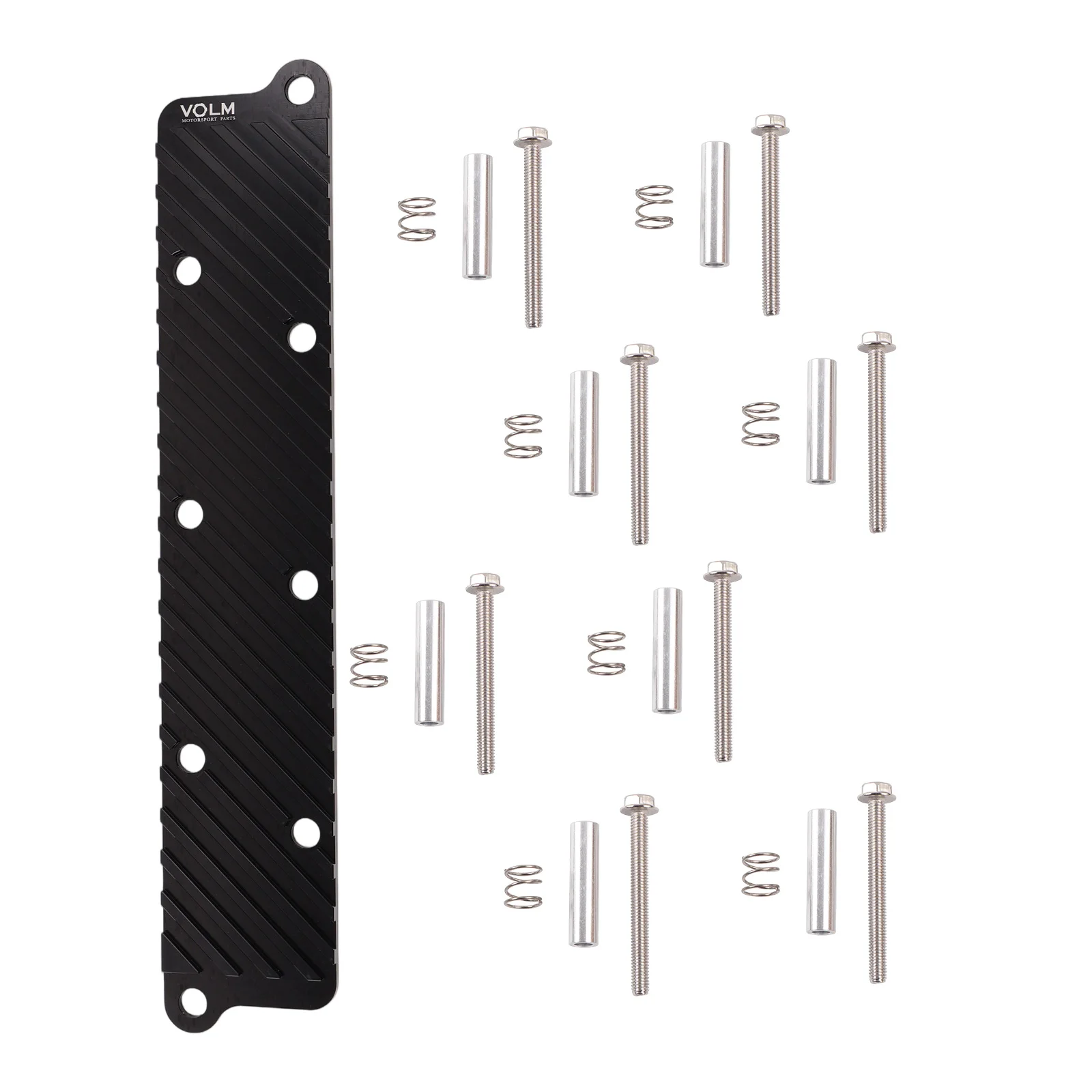 VOLM Billet Aluminum Coil Pack Hold Down Bracket Kit For A4 TT Golf Jetta Passat Rabbit B5 1.8T