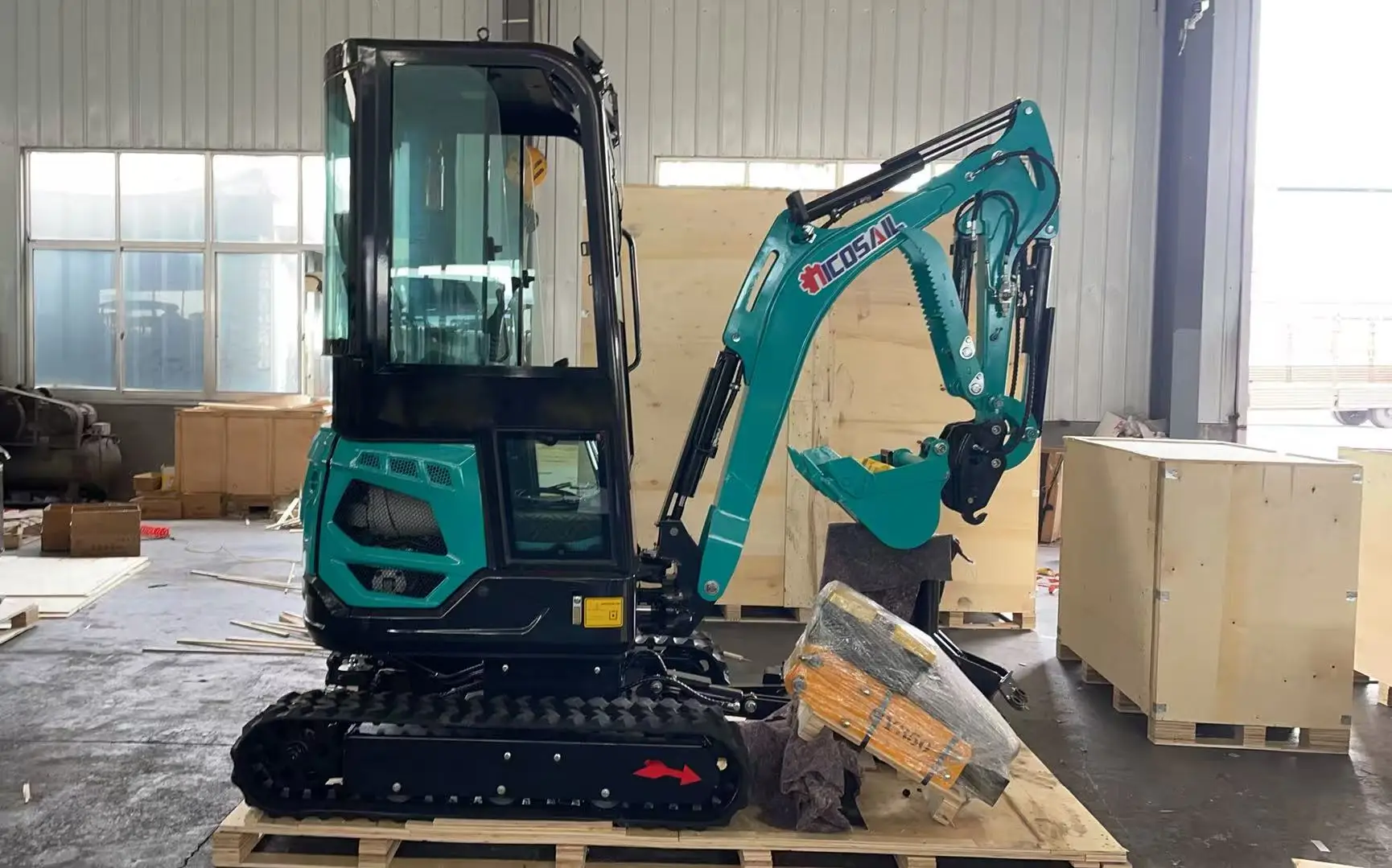 

Custom-Made Anti-Roll Cage for 1.8-Ton Excavator EPA Price Mini Excavator Safety Guardrail Heavy-Duty Construction Equipment
