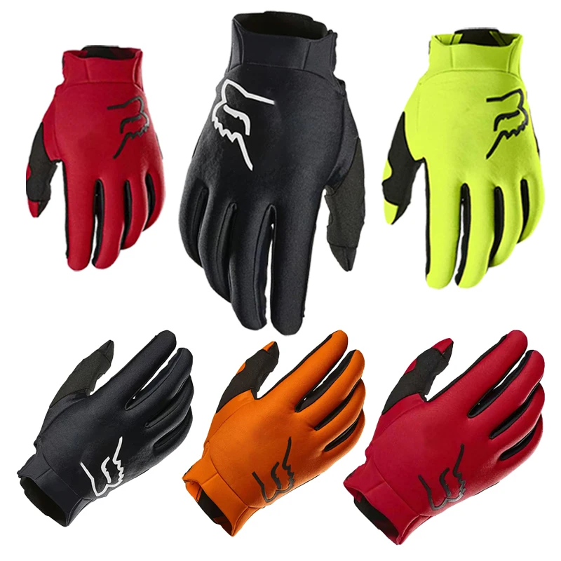 Bikefox Adult Motocross Gloves Race Dirtpaw Bike Gloves BMX ATV Enduro Racing Off-Road Mountain Bicycle Cycling Guantes