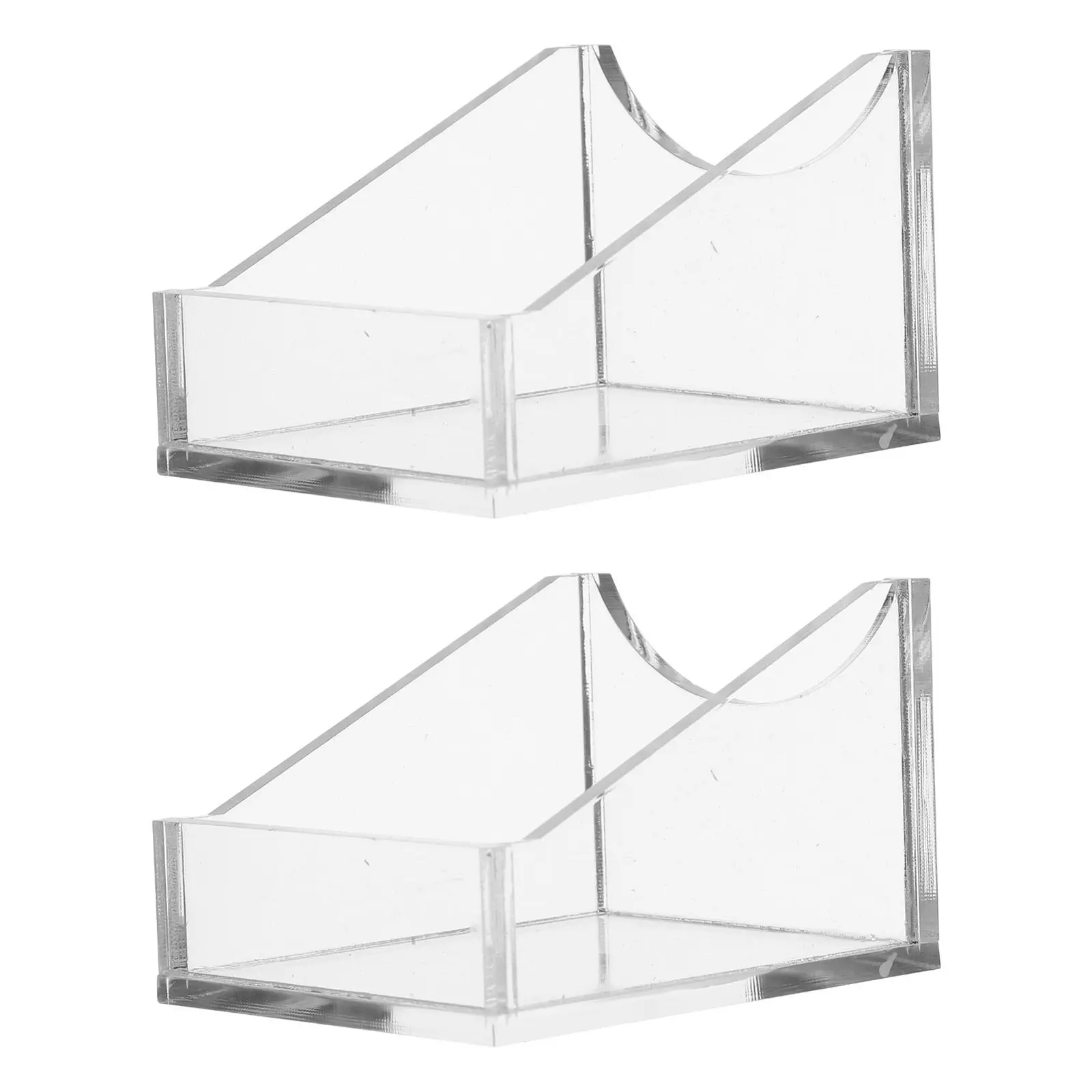 2Pcs Serum Bottle Rack Tilted Acrylic Lab Organizer Stand Stable Chemical Reagent Storage Shelf for Scientific Research view 2