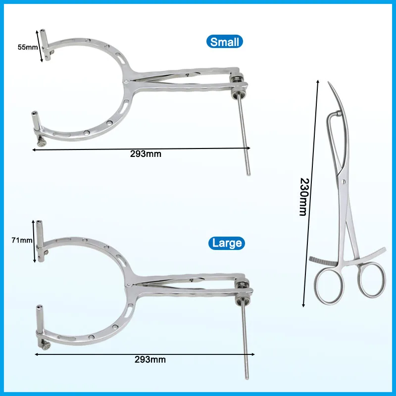 

Orthopedic Bone Reduction Forceps for Joint Surgery Kirschner Needle Retractor Spreader Veterinary Instrument Stainless Steel