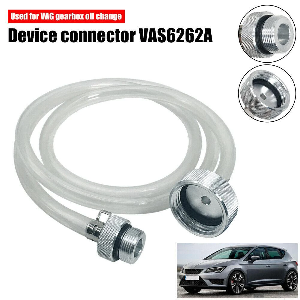 Car Oil Change Adapter 1500mm Oil Filling Hose Transmission For-DSG Gearbox VAS6262A DSG Speed Box Oil Fitting Variable Fill