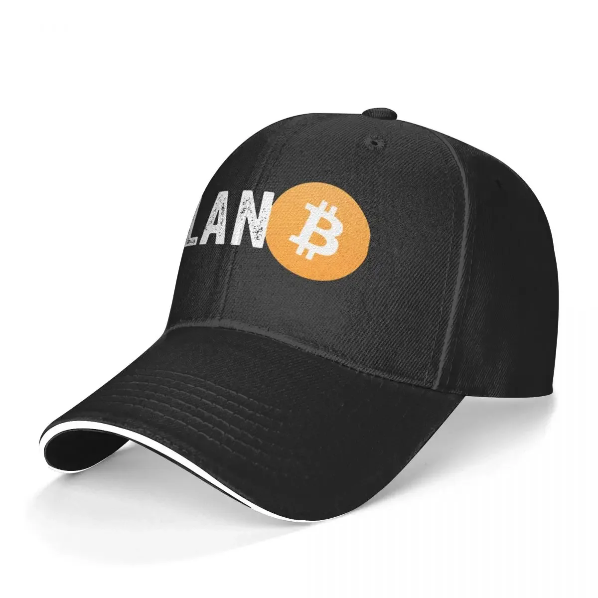 

Bitcoin Baseball Cap Plan B Trendy Trucker Hat Summer Male Kpop Logo Snapback Cap