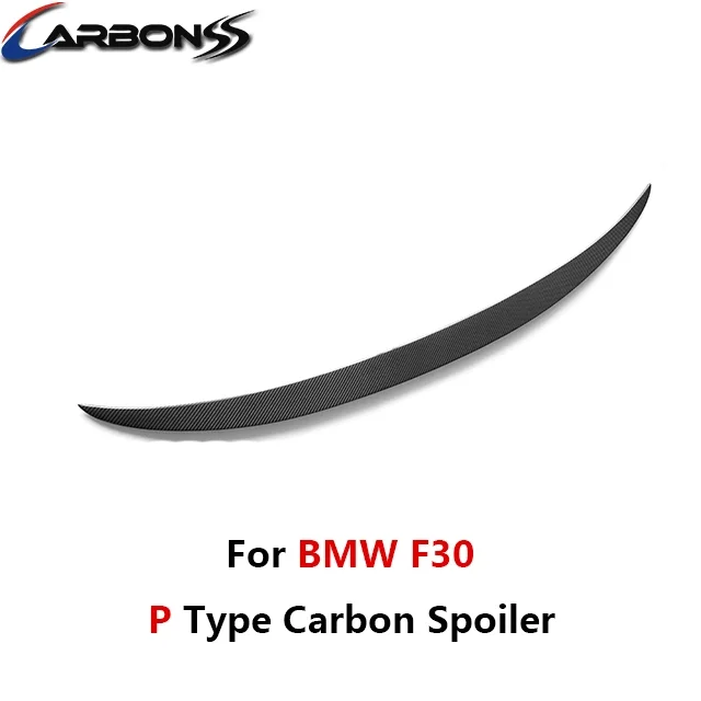 Auto Rear Boot P Type Carbon Spoiler Wing for F30