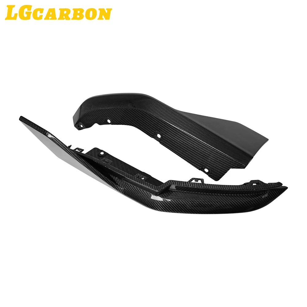 LGcarbon Carbon Fiber Exterior Trim For BMW G80 M3 G82 G83 M4 2021-2023 Real Dry Carbon Rear Bumpter Spiltters