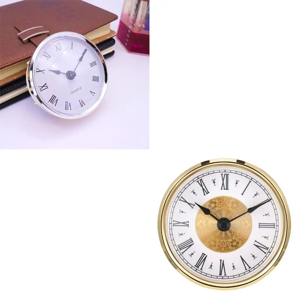 Clock Craft Insert Clocks Movement Diameter 80mm Number for Home DIY Crafts Multifunctional Installation Part