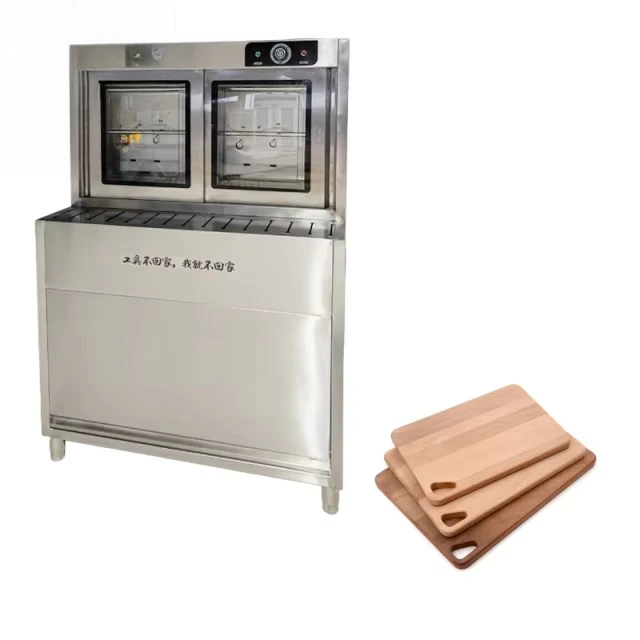 غرفة غسل الصحون كأس منشفة معدات التنظيف باب مزدوج تطهير خزانة أدوات المائدة ومطعم تخزين الكتان #5