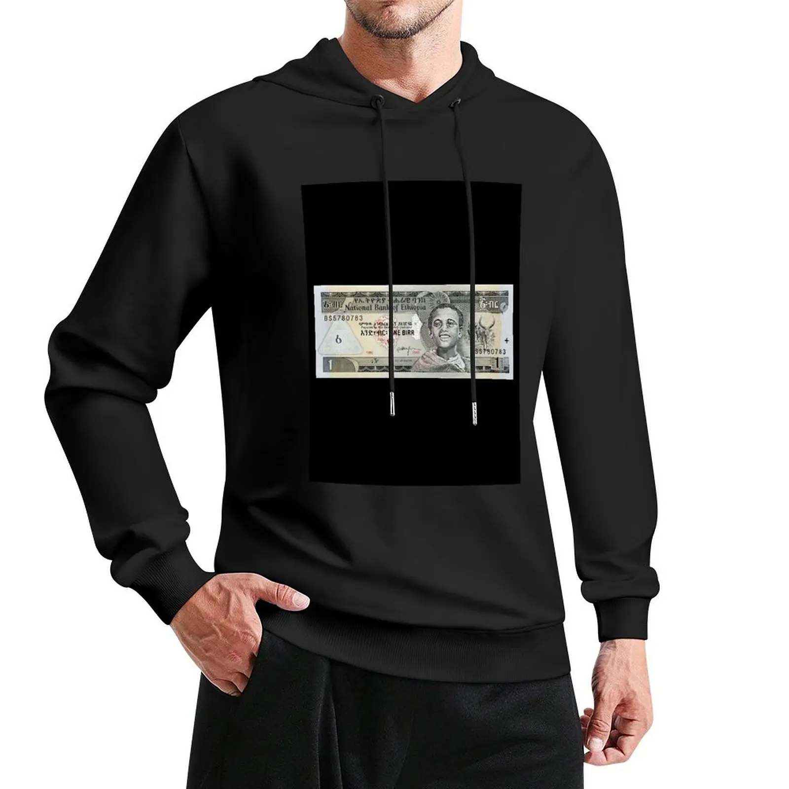 

Ethiopian One Birr Pullover Hoodie autumn clothes mens clothes hoody