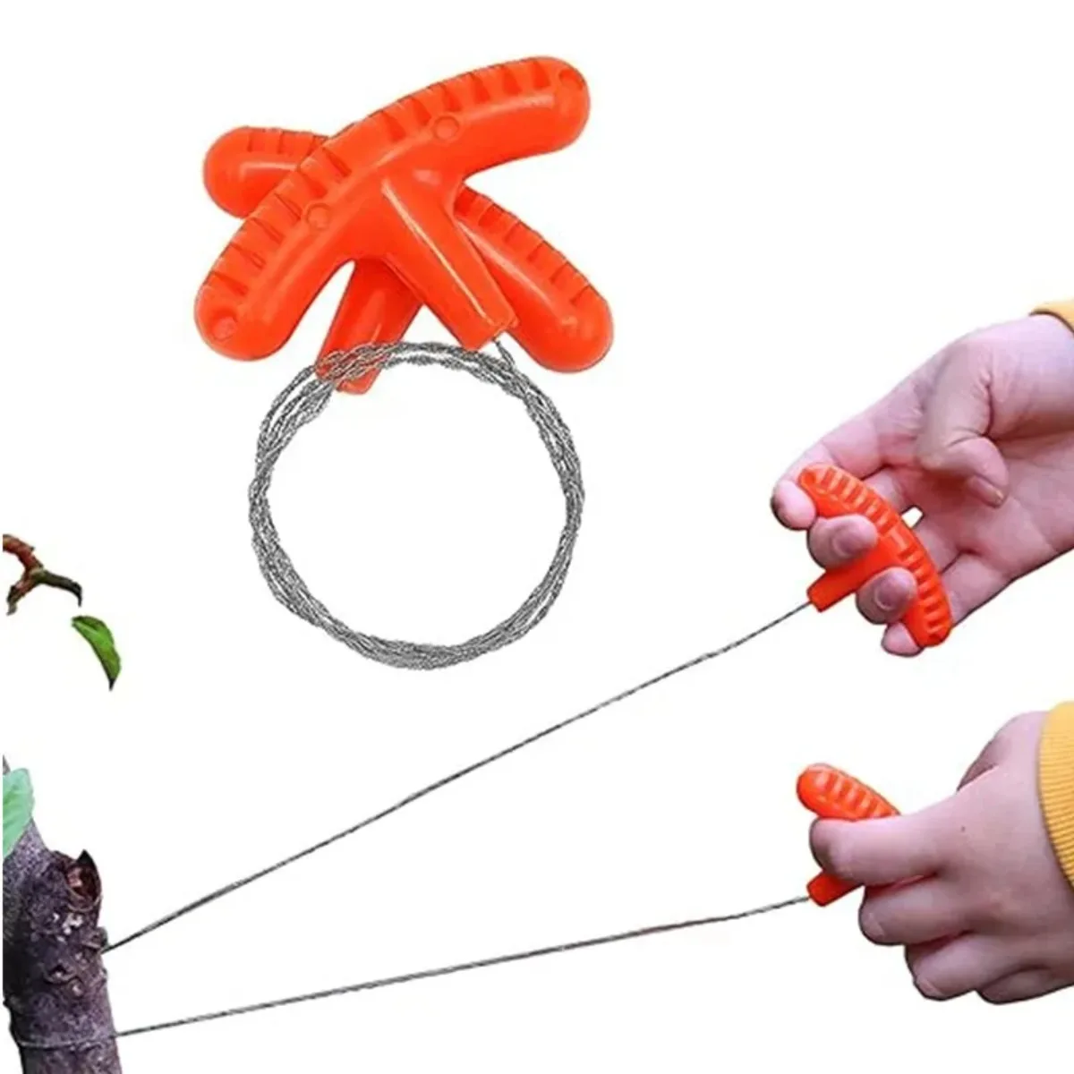 Rescue Emergency Camping Survival Outdoor Portable Mini Stainless Steel Wire Saw Strong Pocket Chain Rope Hand Cable String Saw