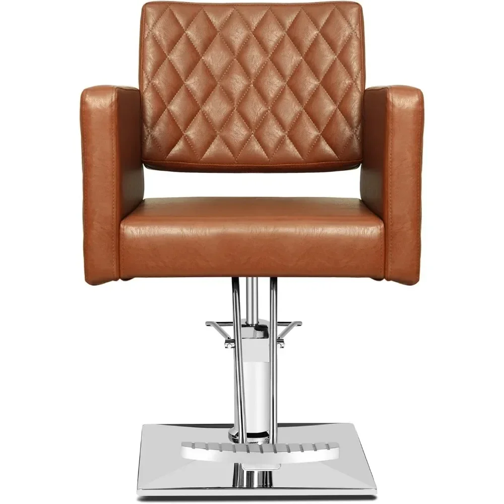 Salon Chair for Hair Stylist, Height Adjustable Hydraulic Chair Barber Chairs All Purpose Beauty Spa Salon Equipment