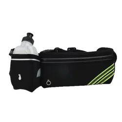 Men Women Waist Bag Hydration Running Belt Fanny Waist Pack Sports Marathon Running Outdoor Riding Fitness With Water Bottles