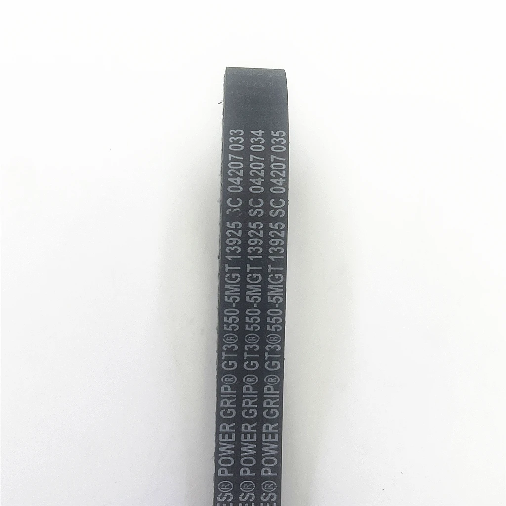 PowerGrip GT3 550-5MGT Neopren 110 Zähne Zahnriemen 3D-Drucker Werkzeuge Motorrad E-Bike Mittelmotor Spindelantriebsriemen – Detail 6