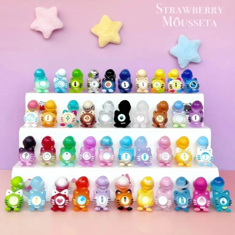 

New Strawberry Mousseta Downy Prank Paradise Series Genuine Blind Bag Cartoon Grain Ornament Toys Mystery Box Peripheral Gift