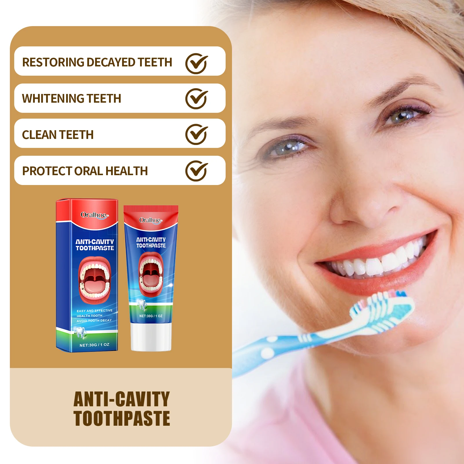 

Зубная паста против кариеса: восстановление поврежденных зубов, облегчение пародонтита, удаление налета, отбеливание, глубокая очистка, осветление зубов