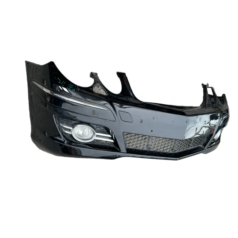 Classic E Style W211 Front Bumper Surrounded Guard bar Cleaning Seat Chrome-plated Trim Electroplate Tuyere for