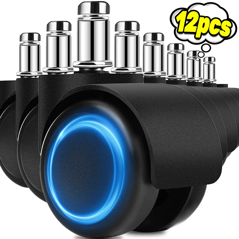 Großhandel Universal möbel Rollen Räder Grad drehbare sichere Rollen leise rollende Rad Bürostuhl Nachlauf Hardware