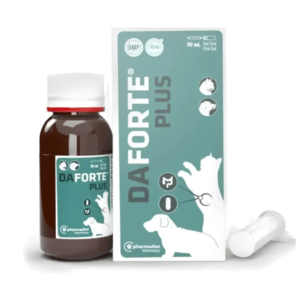 Daforte plus 50 ml digestive supplement for dogs and cats pharmadiet