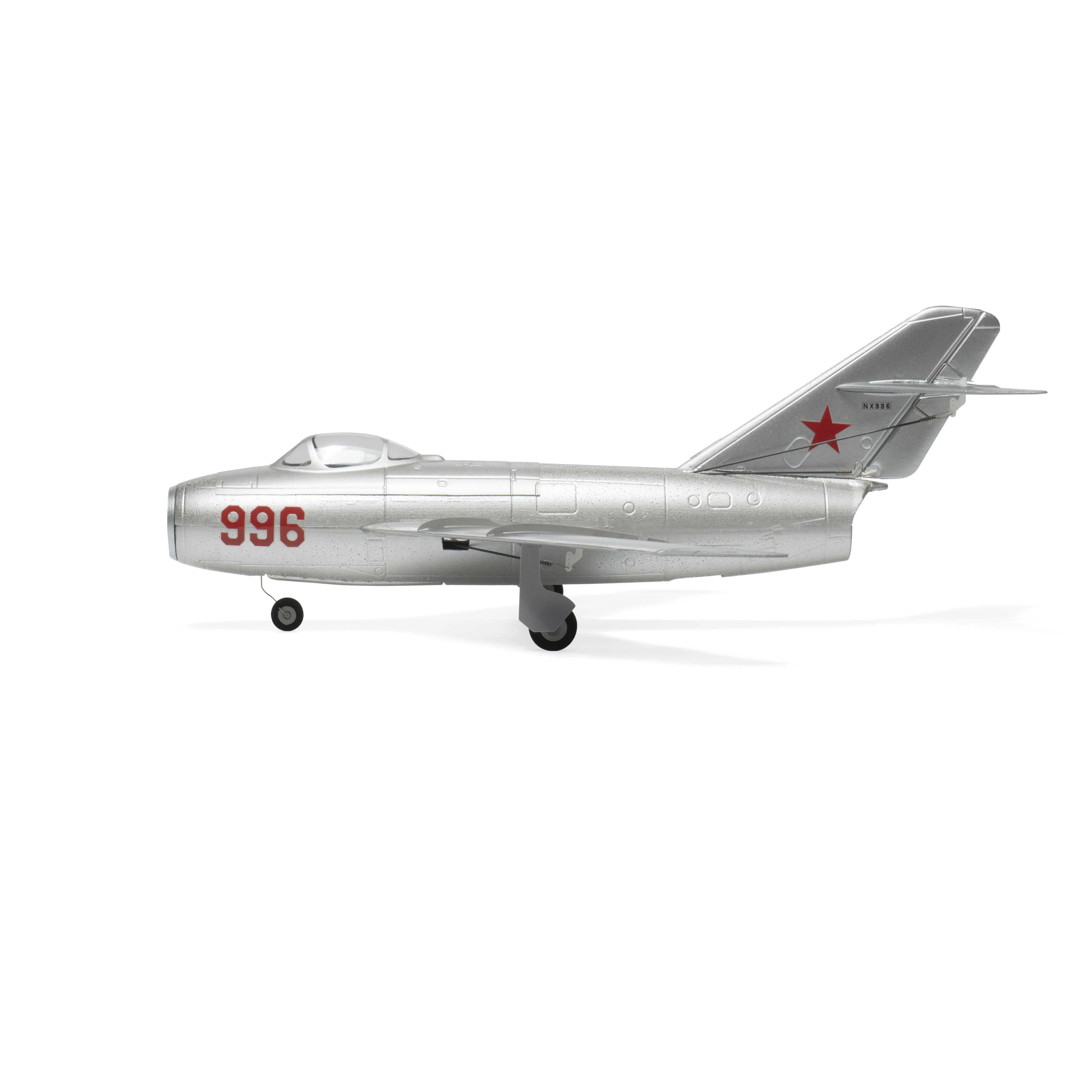 MinimumRC MiG-15 Micro Realistic RC Jet PNP No Remote Controller 30mm EDF 2S Fixed Wing Airplane For RC Hobby Enthusiasts