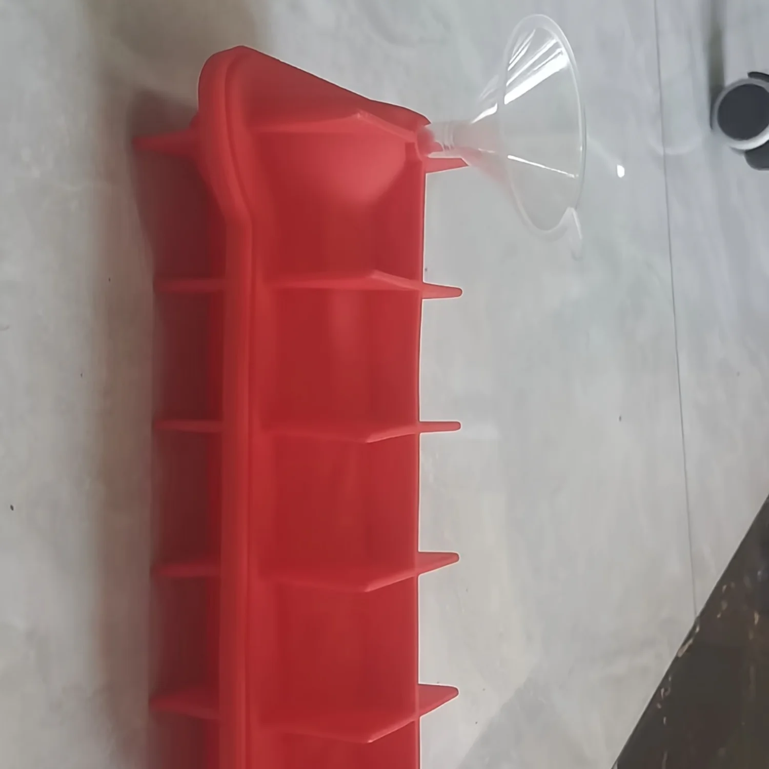 Silicone Ice Cube Mold Tray - Creative Gag Gift Novelty Whiskey Ice Maker - Large Easy Release Ice Block Mold with Lid for and