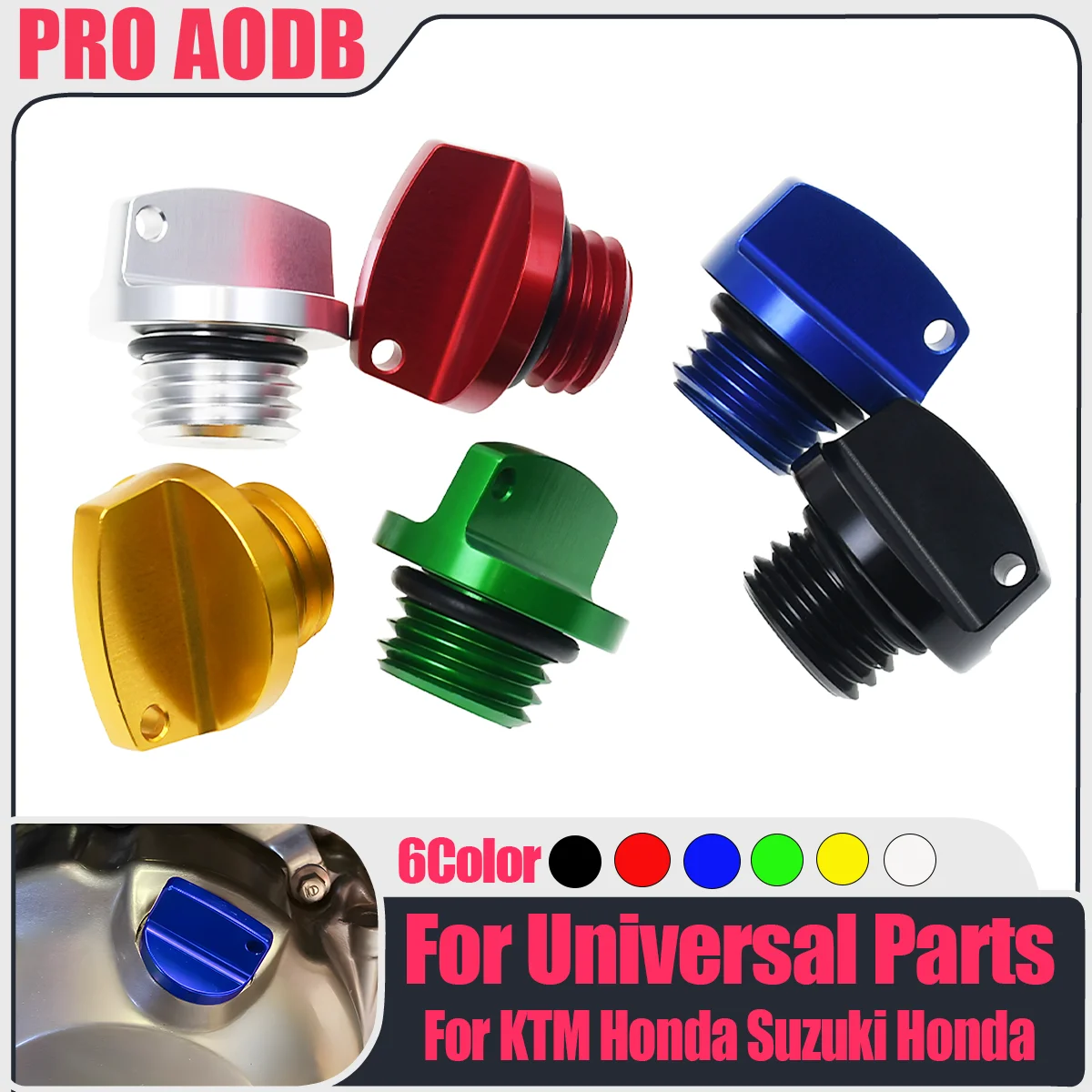 For Kawasaki NINJA 250 450 ER-4n ER-6F M20*2.5 Oil Filler Cap Plug VERSYS650 Z650 ZXR750 Z800 NINJA 100 VERSYS Z1000 VERSYS 650