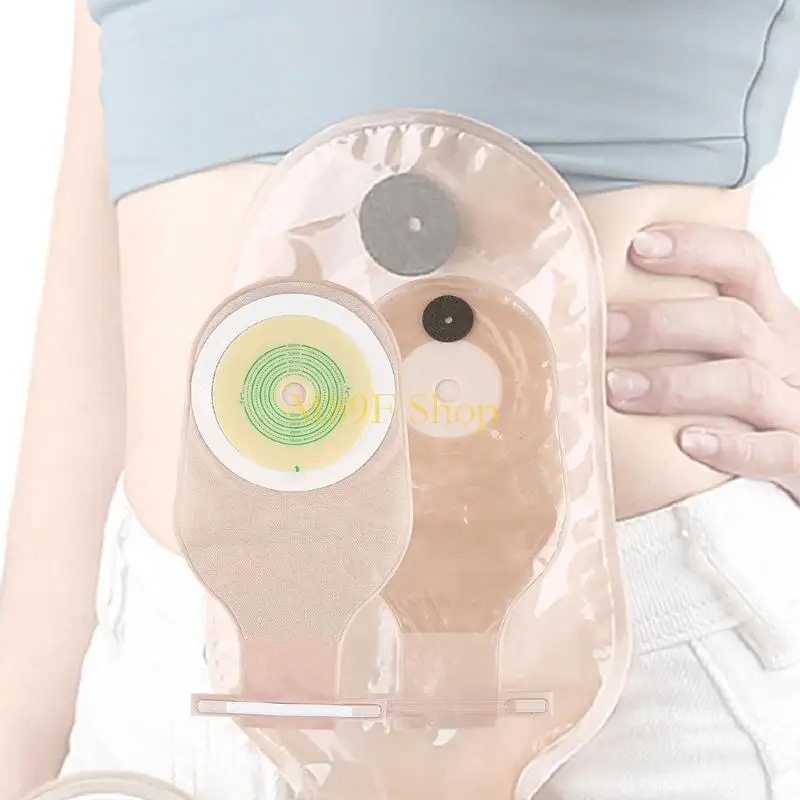 M89F Adjustable Ostomy Bag With Strong ABS Frame Comfortable Fit Aluminum Strips/ Clip/Sticker Closure Option Type Easy Use