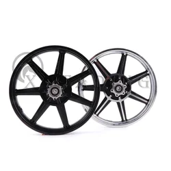 Motorcycle 14 inch aluminum alloy wheel 14x1.75 disc brake front rim for electric scooters E-bike folding bicycles parts