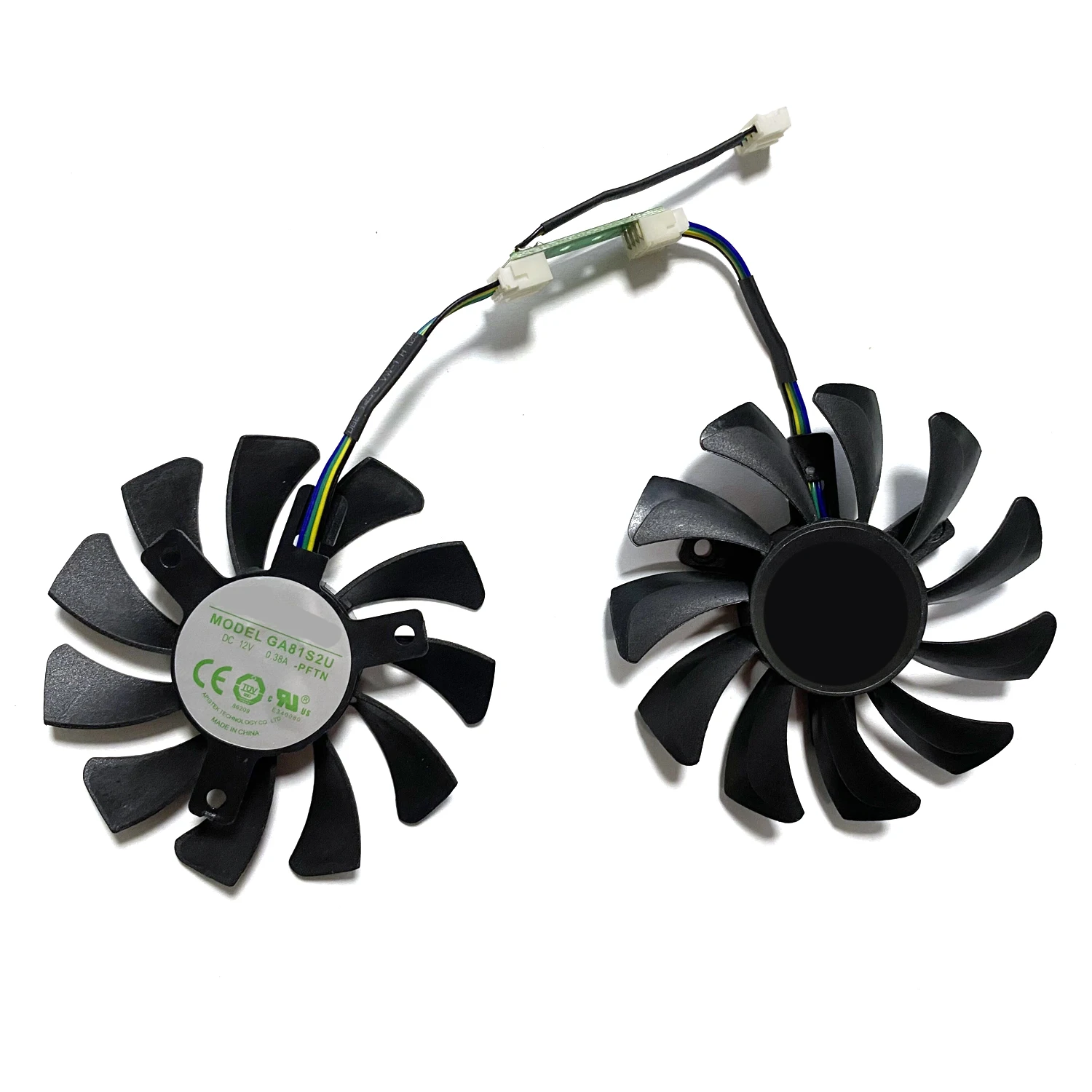 NEW 75mm GA81S2U 4PIN GTX970 GPU FAN For ZOTAC GeForce GTX 970 Graphics Card Game Graphics Card Parts Replacement Cooling Fan