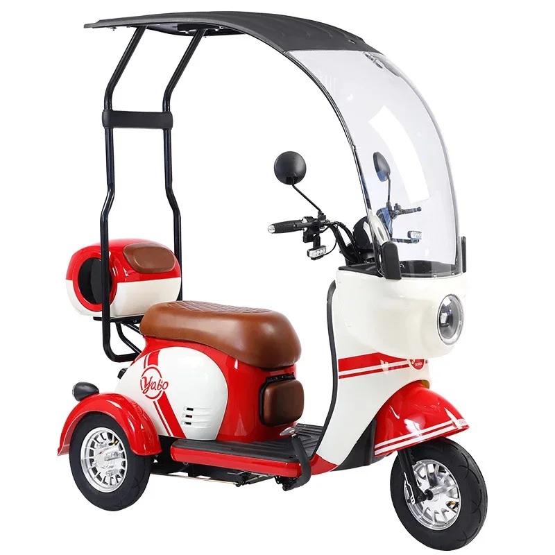 60v 500w 800W 1000W High Quality Electric Motorcycle Scooter Electric Tricycles For Adult With Anti-rain Roof