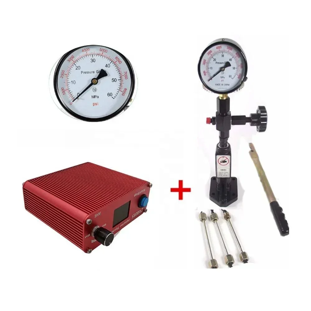 2026/Multifunction CRI808S USB Injector Tester + S60H Common Rail Injector Nozzle Test For Denso Delphi