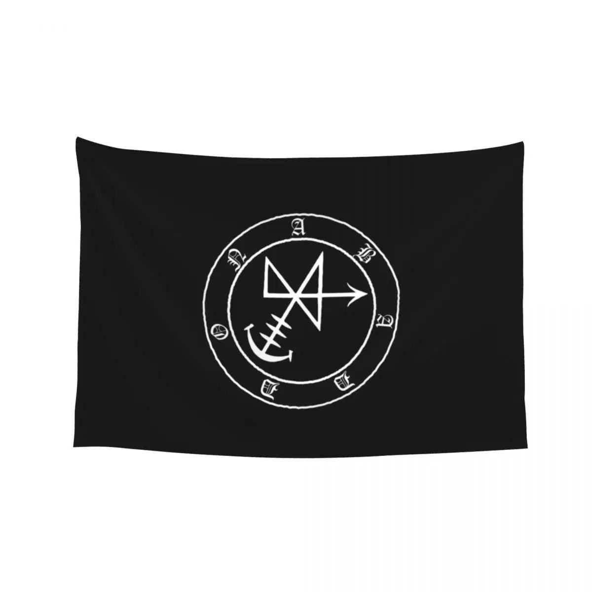 

Sigil of Abaddon Talisman Demon Circle Tapestry Carpet On The Wall Decoration Home Tapestry