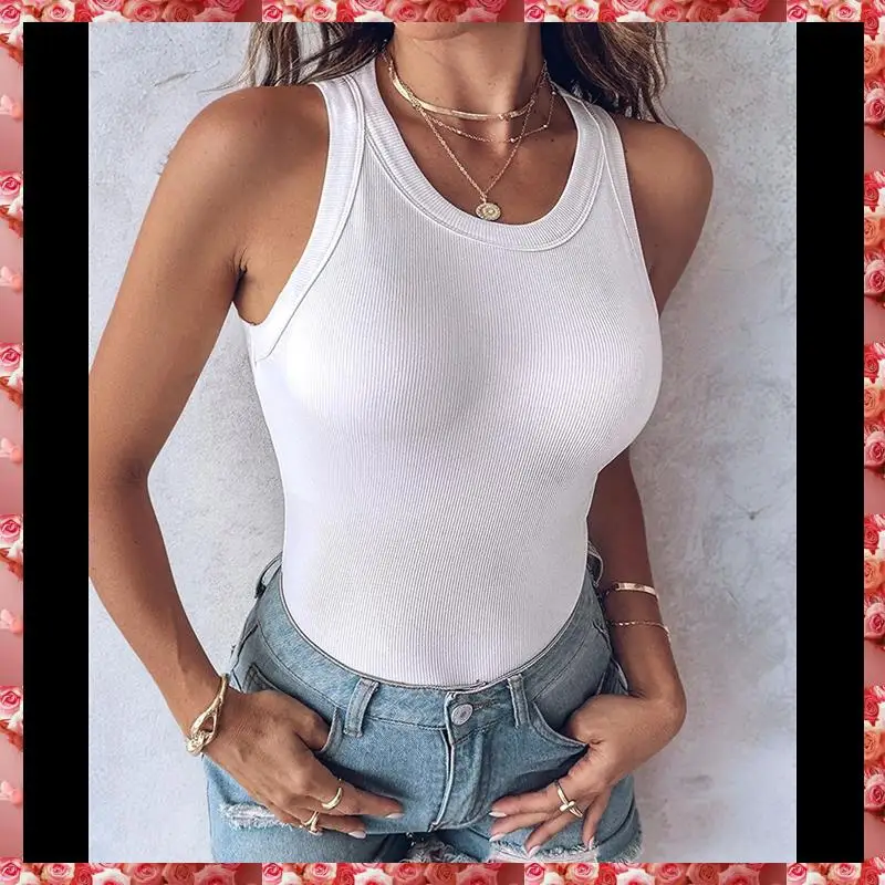 Tank Tops With Built In Bras Athletic Tank Tops For Women Ribbed Tank Top Fitness Workout Running Tops