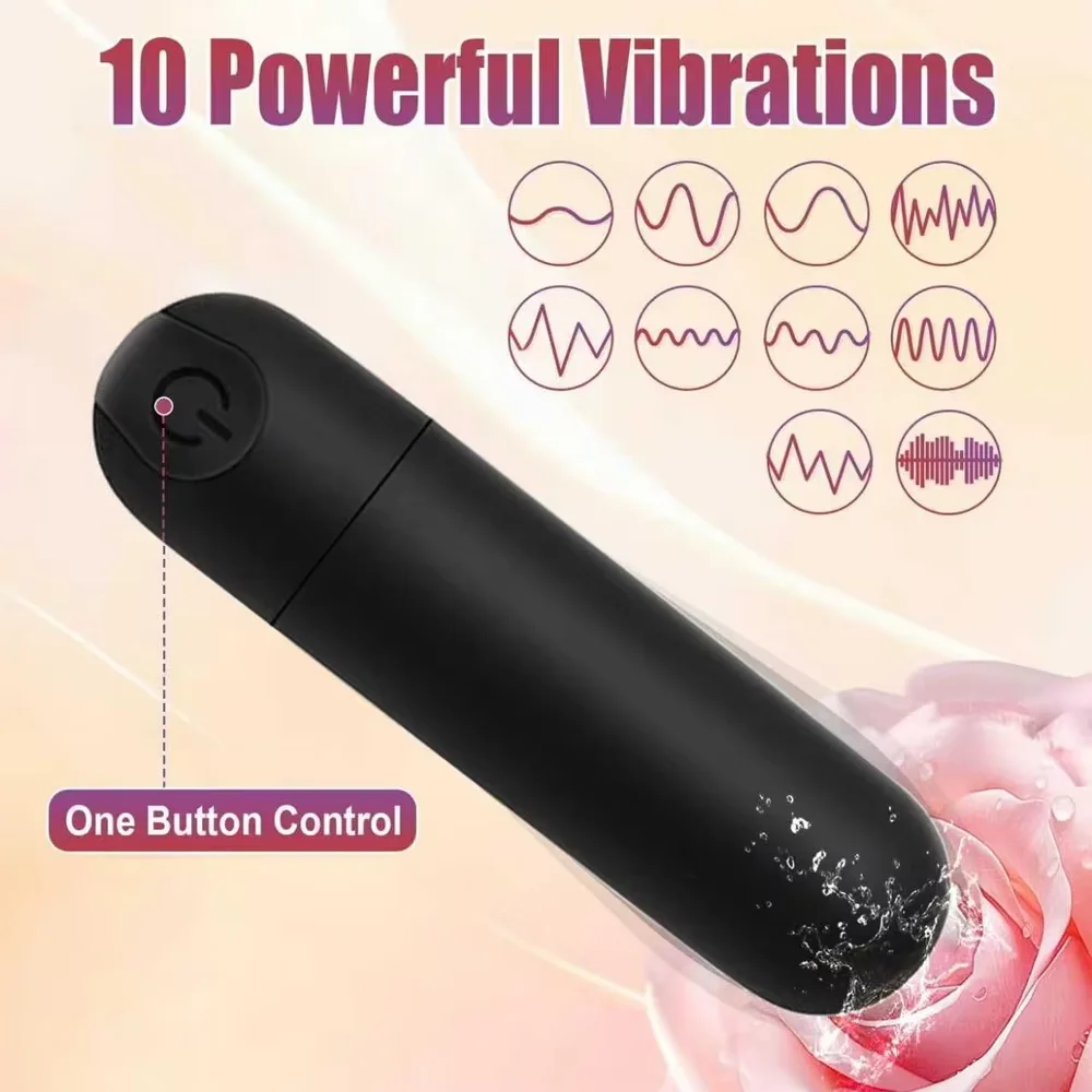 Powerful G Spot Vibrator for Women Mini Bullet Clitoris Stimulator Anal Plug Vagin Massager Vibrating Egg Masturbation Sex Toys view 2