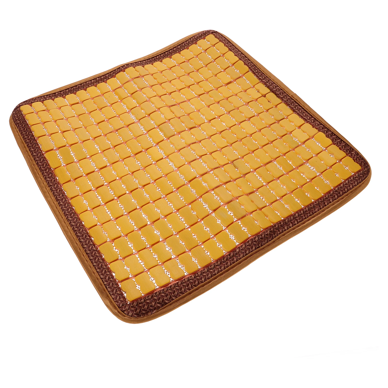 

Summer Car Bamboo Sitting Seat Cushion Pad Ventilated Cool Seat Covers For Cars Cushion for Car Office Outdoor Use