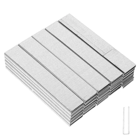 공압 네일러 스테이플 못 목공 가구 공예 DIY 금속 스테이플 긴 나무 못 U 모양 클립 핀 네일러 마무리